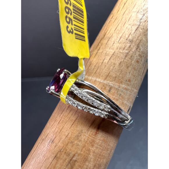 NEW with tag Ember garnet and zircon sterling silver ring size 7 - Picture 13 of 16